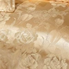 High-end brocade jacquard four-piece set, modal lace trim craft duvet cover, European-style simple bedding details Picture